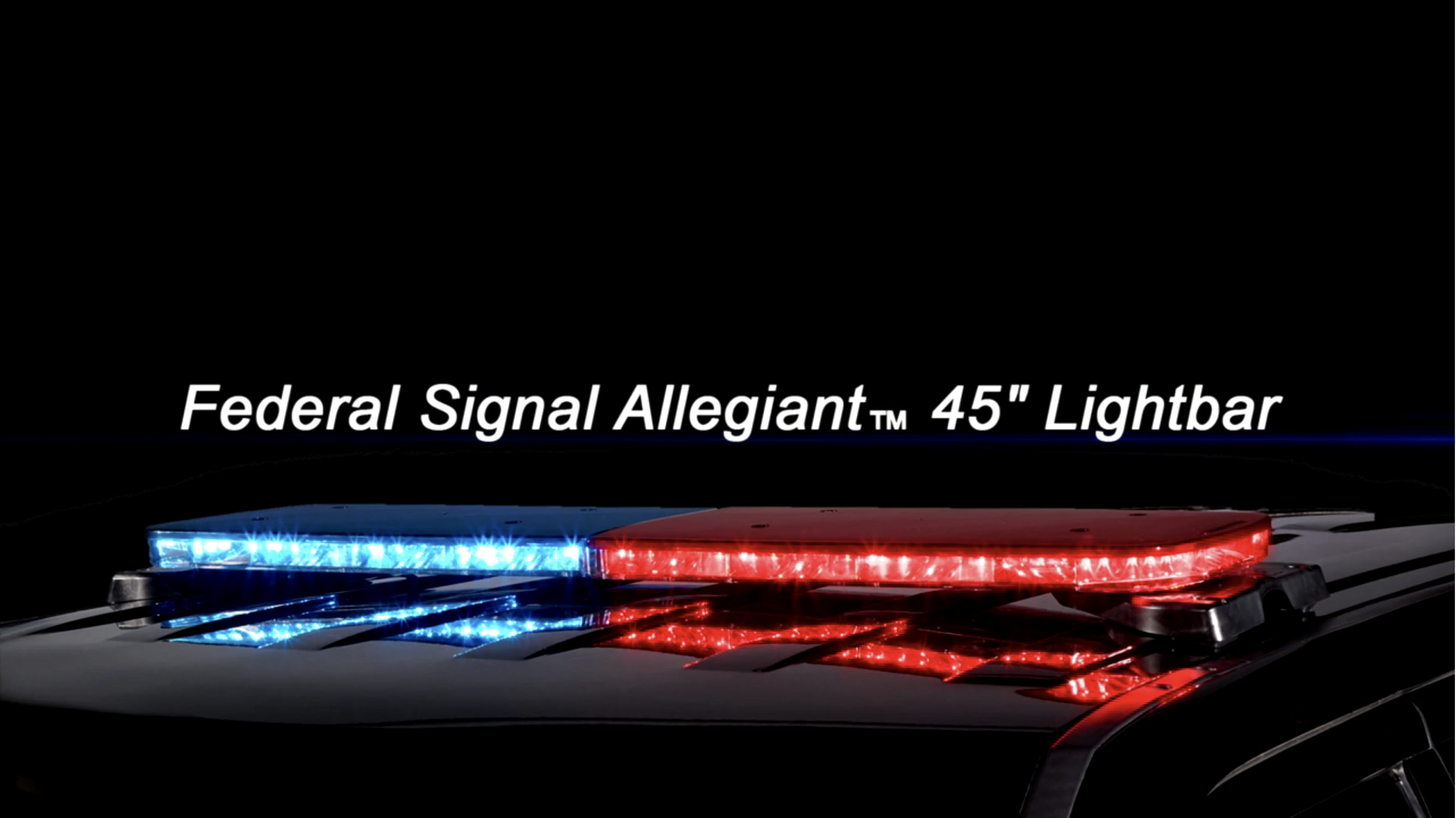 Fire/EMS Allegiant® Light Bar | Federal Signal